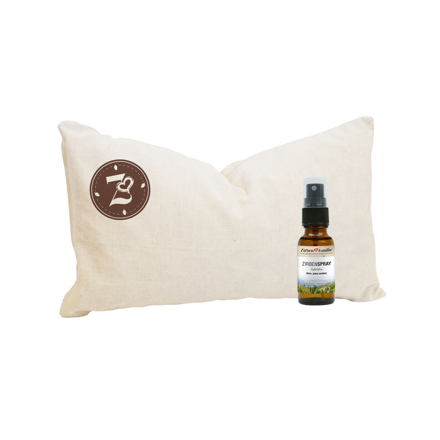 Zirbenkissen, inkl. Zirbenspray, Produktbild 4