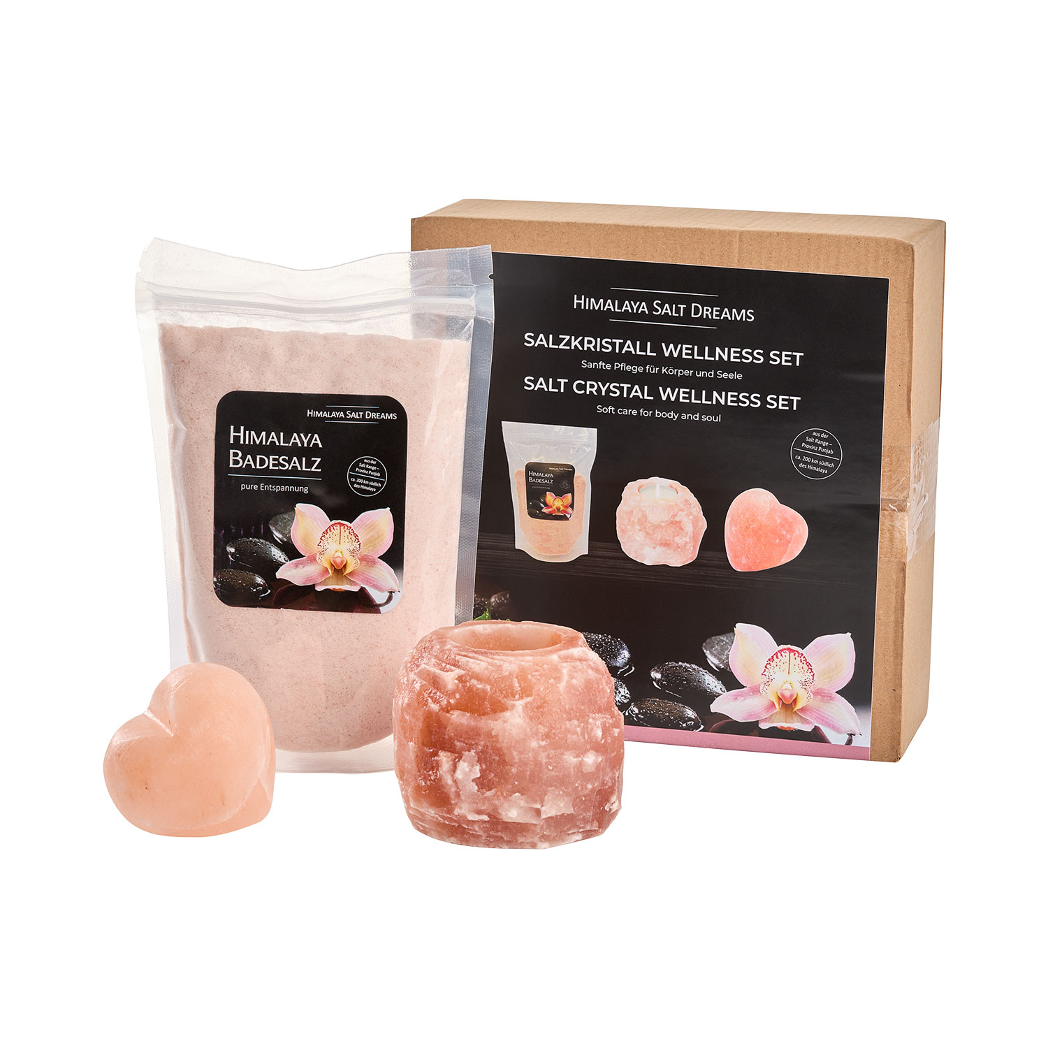 Salzkristall Wellness-Set, Produktbild 3