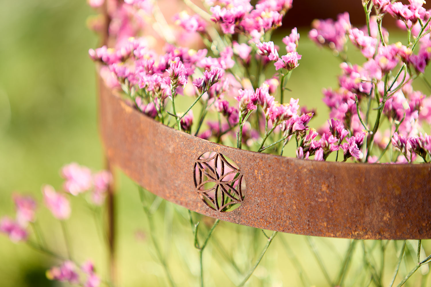 Runder Staudenhalter „Saat des Lebens“, 2er Set, Produktbild 3