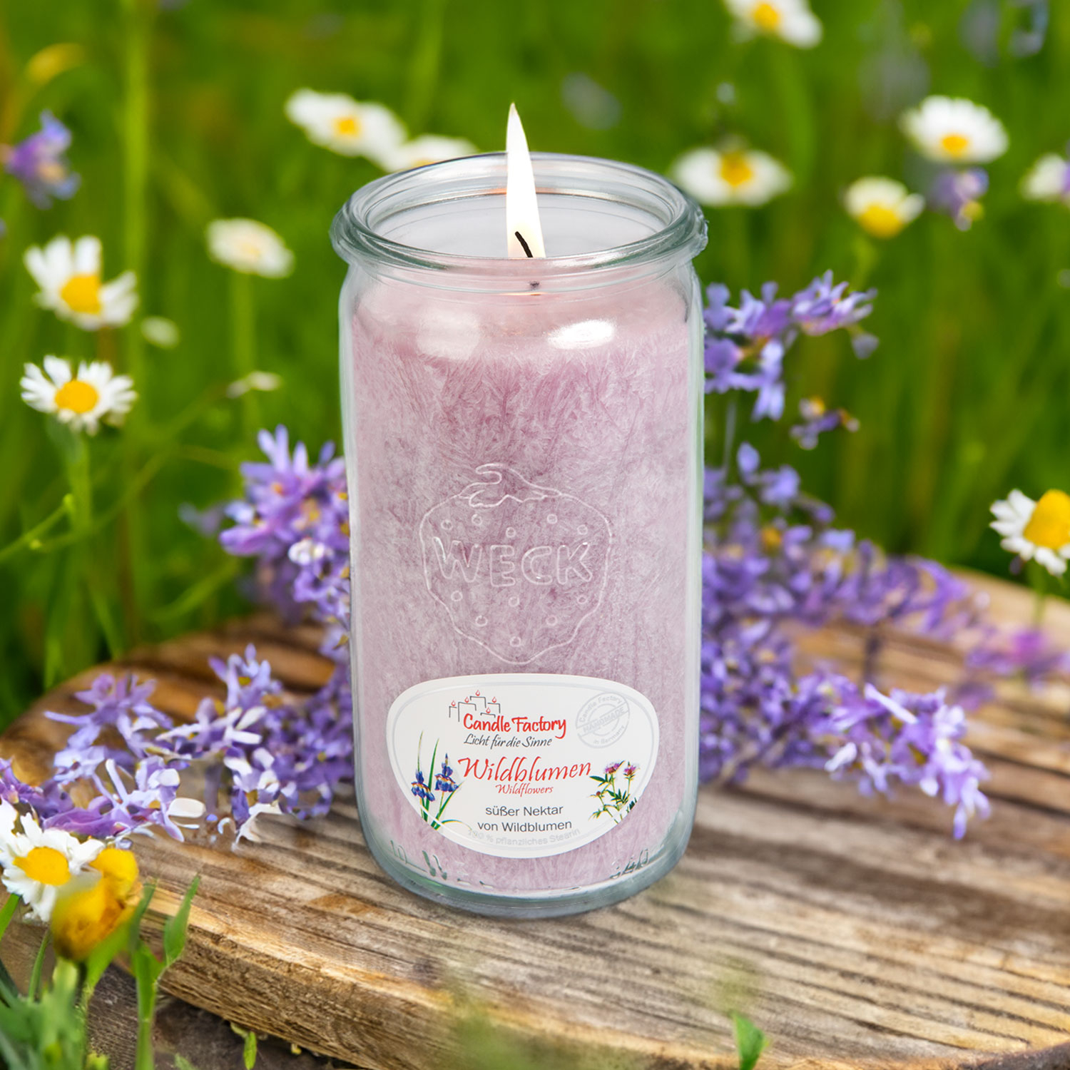 Duftkerze „Wildblumen“, Produktbild 2