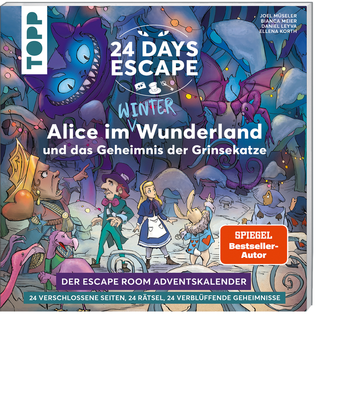 Alice im Wunderland und das Geheimnis der Grinsekatze – 24 Days Escape, Produktbild 1