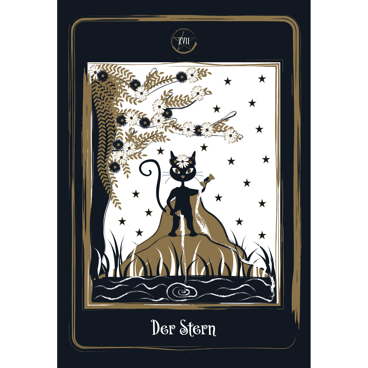 Golden Black Cat Tarot (Kartenset), Produktbild 6