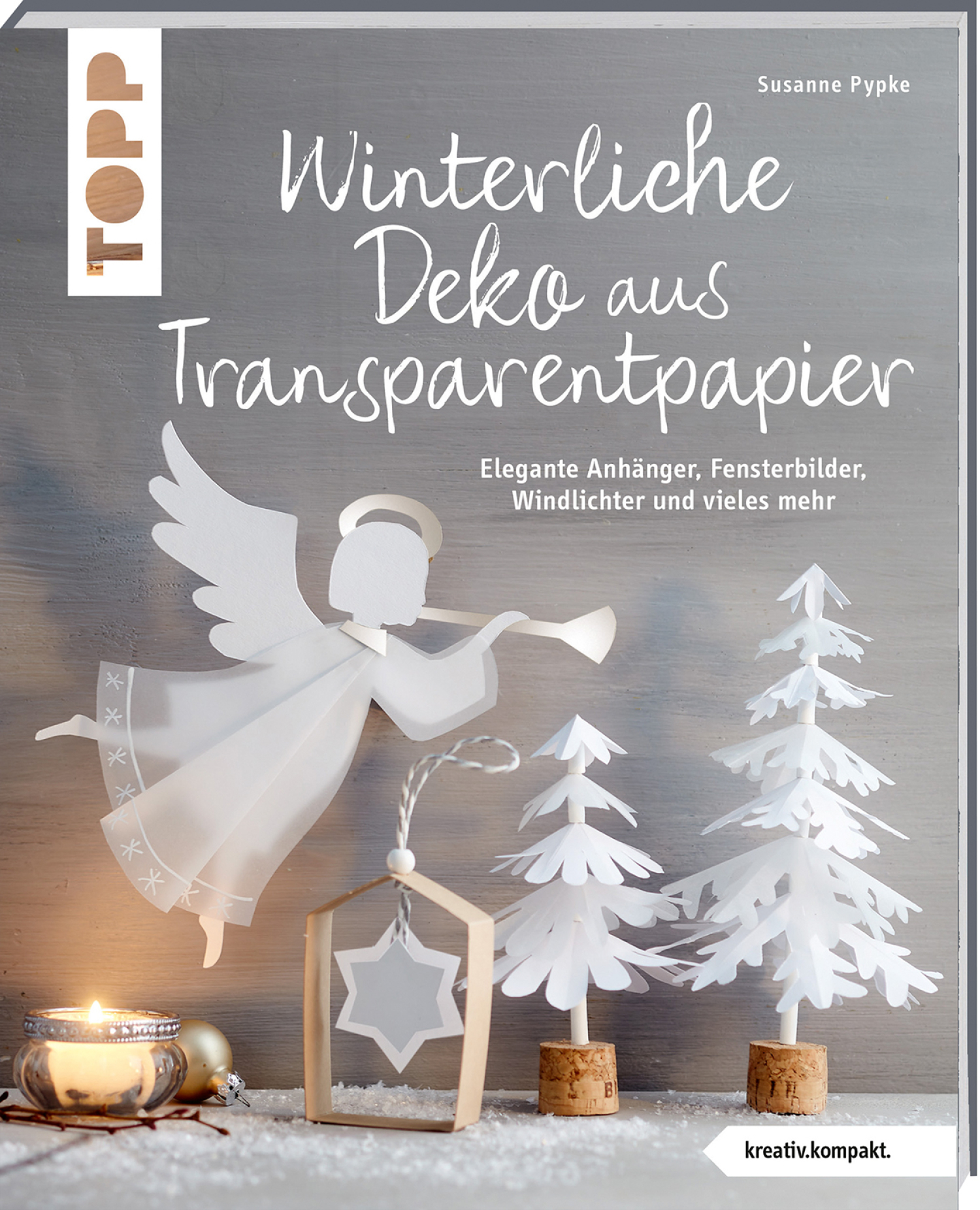 Winterliche Deko aus Transparentpapier, Produktbild 1