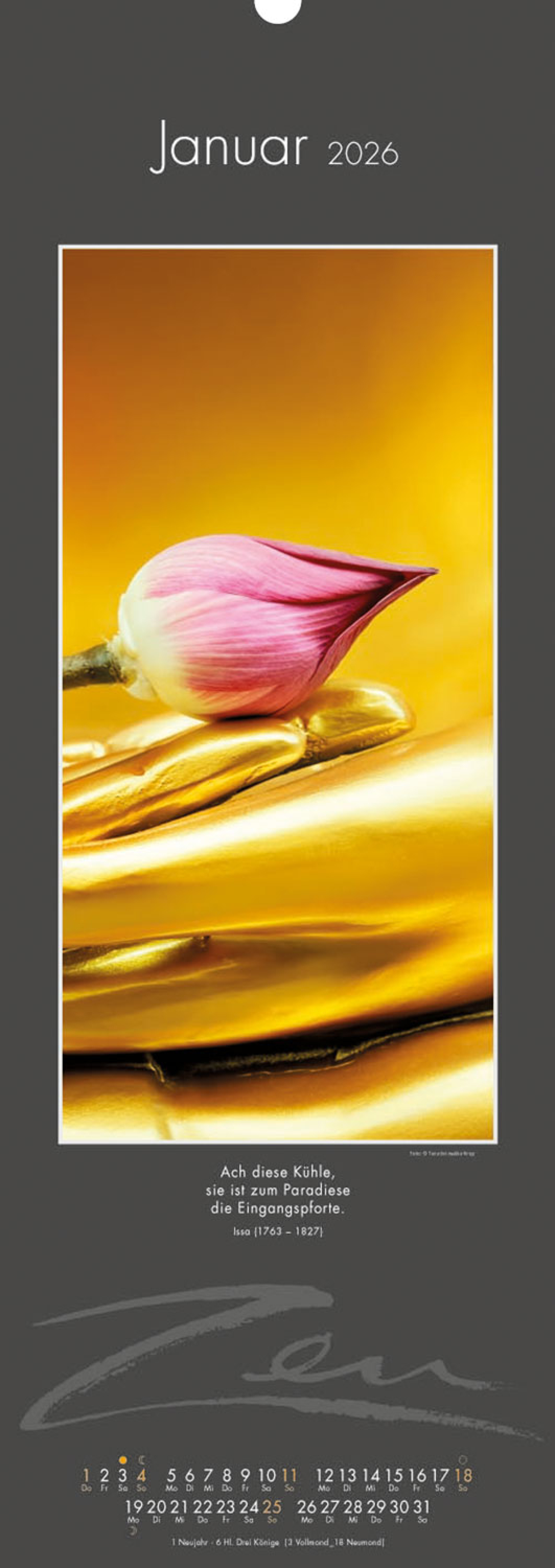 Zen Kalender 2026, Produktbild 5