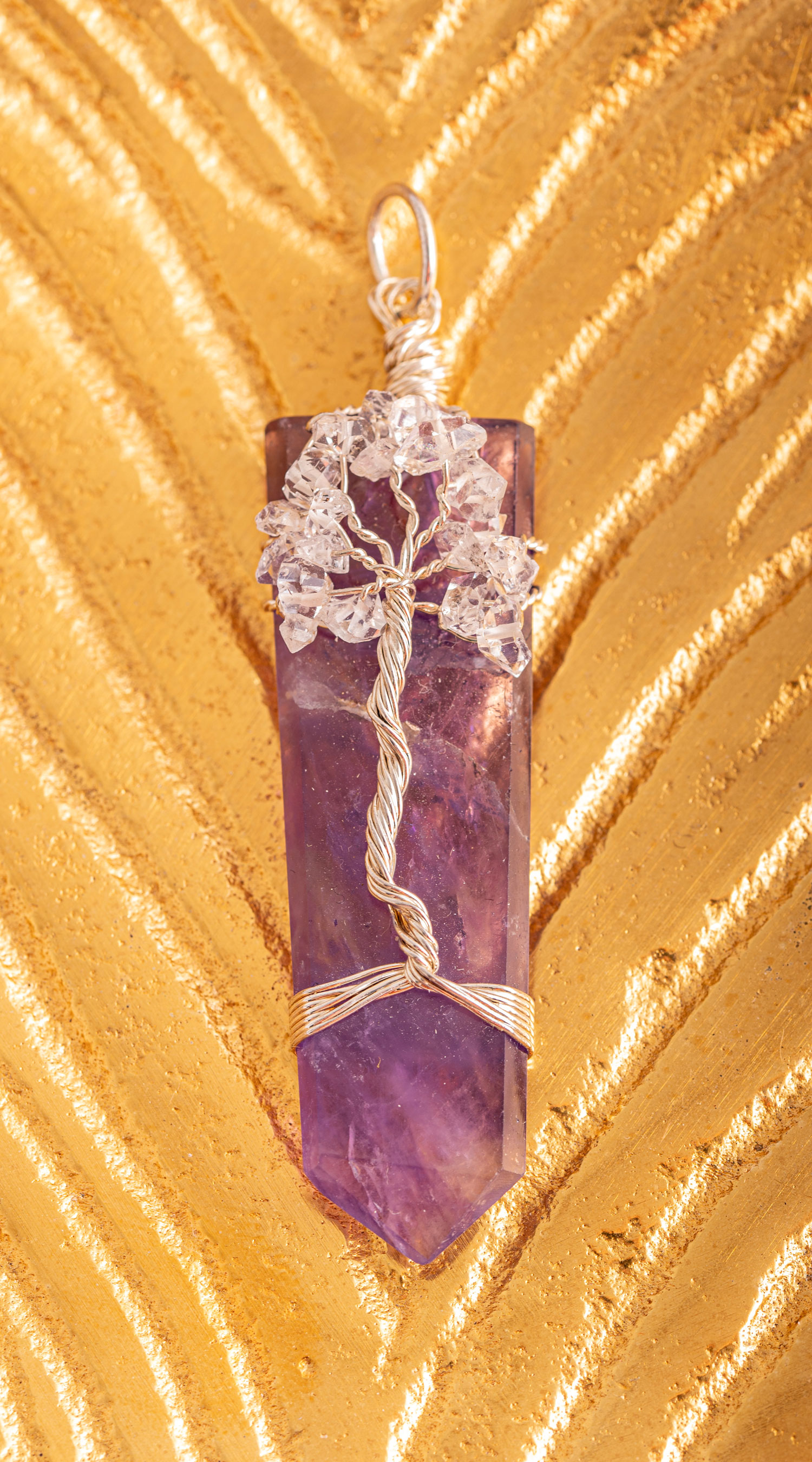 Anhänger „Lebensbaum Amethyst“, Produktbild 2