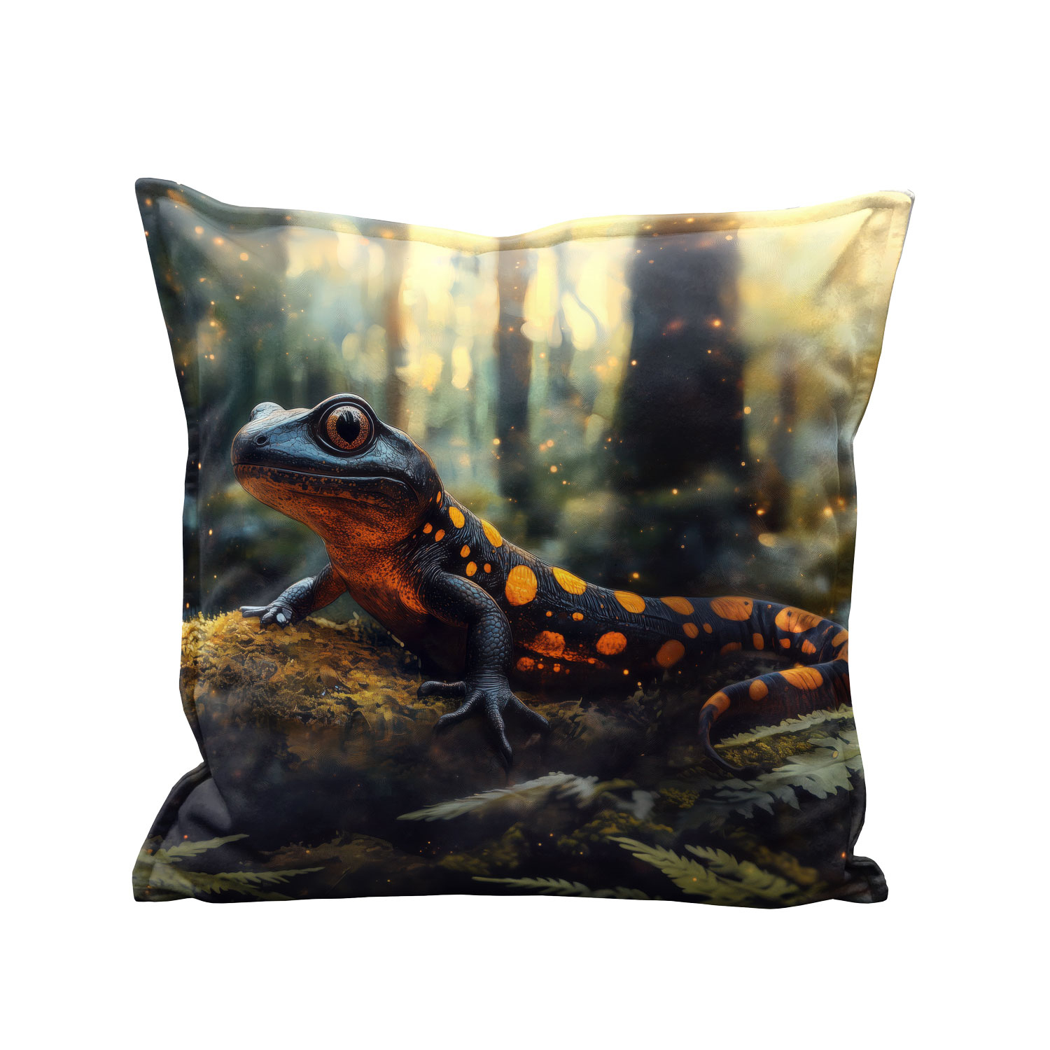 Kissenhülle „Krafttier Salamander“, Produktbild 1