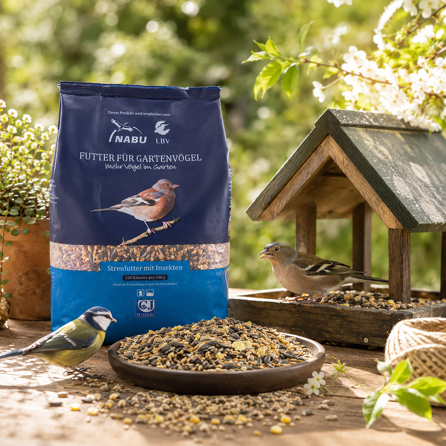 Vogel-Streufutter mit Insekten, Produktbild 2