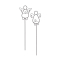 Pflanzenstecker „Herzengel“, 2er Set, Produktbild 1