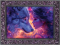 Amethyst-Energiebild „Begegnung mit dem Wolf“, Produktbild 1 Amethyst-Energiebild „Begegnung mit dem Wolf“, Produktbild 1