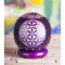 Kugel-Teelichthalter „Blume des Lebens“, Lila, Produktbild 2