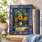 Lapislazuli-Energiebild „Sonnenblumenstrauß“, Produktbild 2