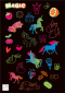 Neon Sticker – Einhorn, Produktbild 3