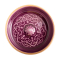 Räucherstäbchenhalter „Mandala“, Aubergine, Produktbild 2