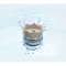CrownJuwel Edelsteinwasserschale für Katzen und Hunde, naturweiß, Produktbild 2