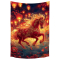 Wandbehang „Feuerpferd“, Produktbild 1