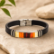 Bernstein-Lederarmband, Produktbild 2