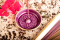 Räucherstäbchenhalter „Mandala“, Aubergine, Produktbild 3