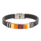 Bernstein-Lederarmband, Produktbild 1