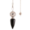 Pendel „Blume des Lebens-Kugel“, Obsidian, Produktbild 1